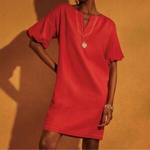 Studio 1886 Puff Sleeve Dress